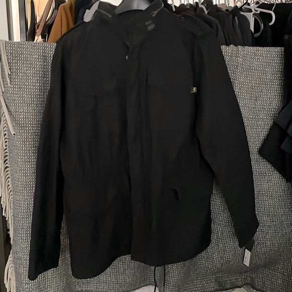 SOLD. HP! Alpha Industries Navy Defender Field Coat with Hood, XL, Brand-new! - Picture 12 of 16